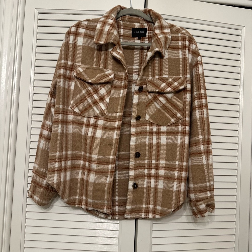 Brown Plaid Flannel